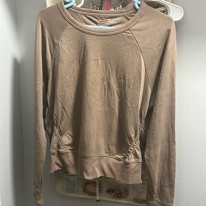 Athleta long sleeve shirt brown. Excellent condition